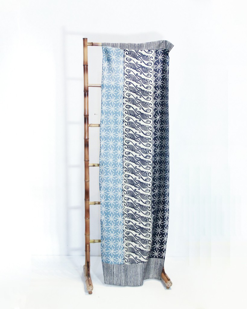 Syal Cotton bamboo biru